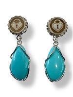 Boucles d'oreilles Mandile 1922 Femme Cammei  in Argent Conchiglia 2MCORMT6